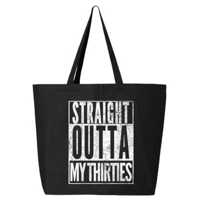 1983 Straight Outta My Thirties 40th BIRTHDAY Gift 40 Years 25L Jumbo Tote