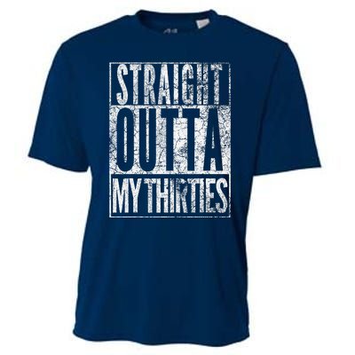 1984 Straight Outta My Thirties 40th Birthday Gift 40 Years Cooling Performance Crew T-Shirt