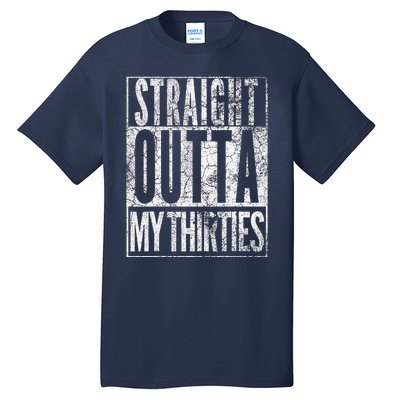 1984 Straight Outta My Thirties 40th Birthday Gift 40 Years Tall T-Shirt