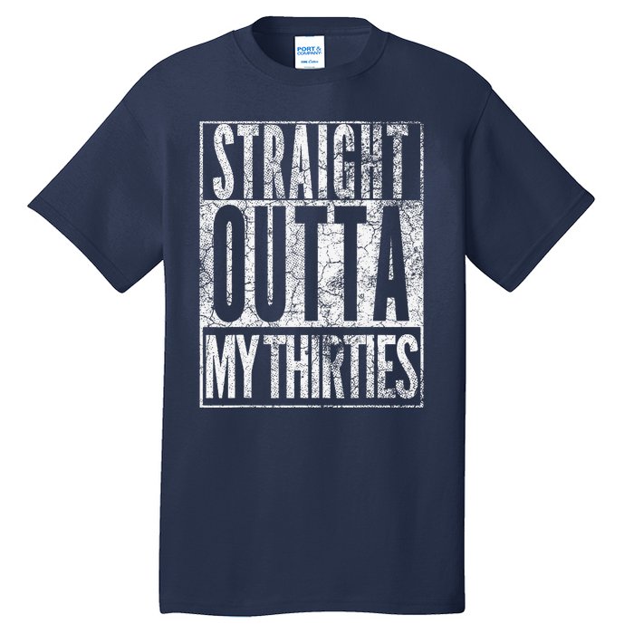 1984 Straight Outta My Thirties 40th Birthday Gift 40 Years Tall T-Shirt