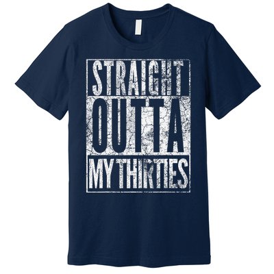 1984 Straight Outta My Thirties 40th Birthday Gift 40 Years Premium T-Shirt