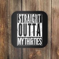 1983 Straight Outta My Thirties 40th BIRTHDAY Gift 40 Years Coaster