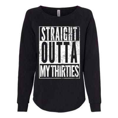 1983 Straight Outta My Thirties 40th BIRTHDAY Gift 40 Years Womens California Wash Sweatshirt