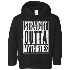 1983 Straight Outta My Thirties 40th BIRTHDAY Gift 40 Years Toddler Hoodie