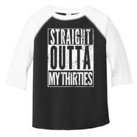 1983 Straight Outta My Thirties 40th BIRTHDAY Gift 40 Years Toddler Fine Jersey T-Shirt