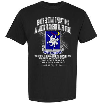 160th Special Operations Aviation Regiment Garment-Dyed Heavyweight T-Shirt