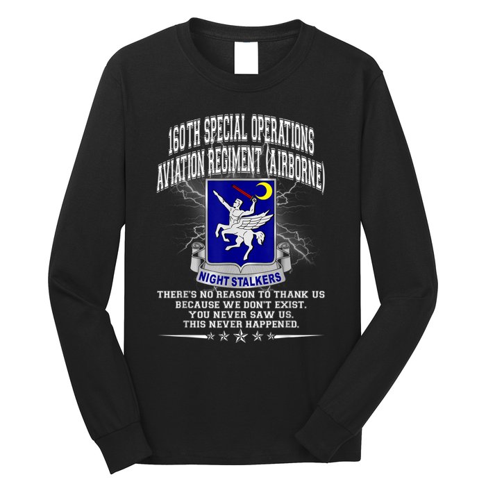 160th Special Operations Aviation Regiment Long Sleeve Shirt