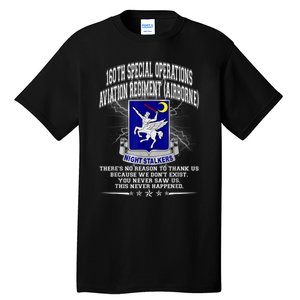 160th Special Operations Aviation Regiment Tall T-Shirt