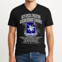160th Special Operations Aviation Regiment V-Neck T-Shirt