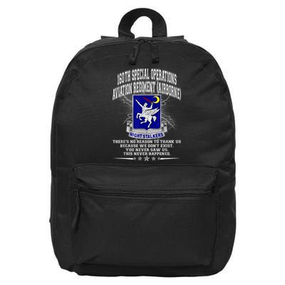 160th Special Operations Aviation Regiment 16 in Basic Backpack