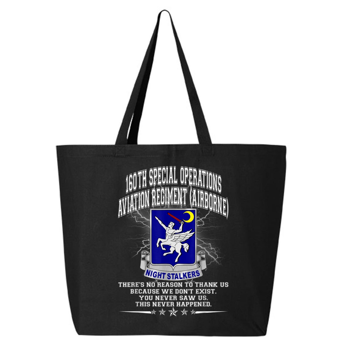 160th Special Operations Aviation Regiment 25L Jumbo Tote