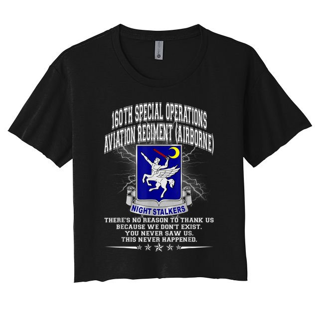 160th Special Operations Aviation Regiment Crop Top