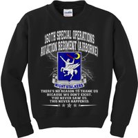 160th Special Operations Aviation Regiment Kids Sweatshirt