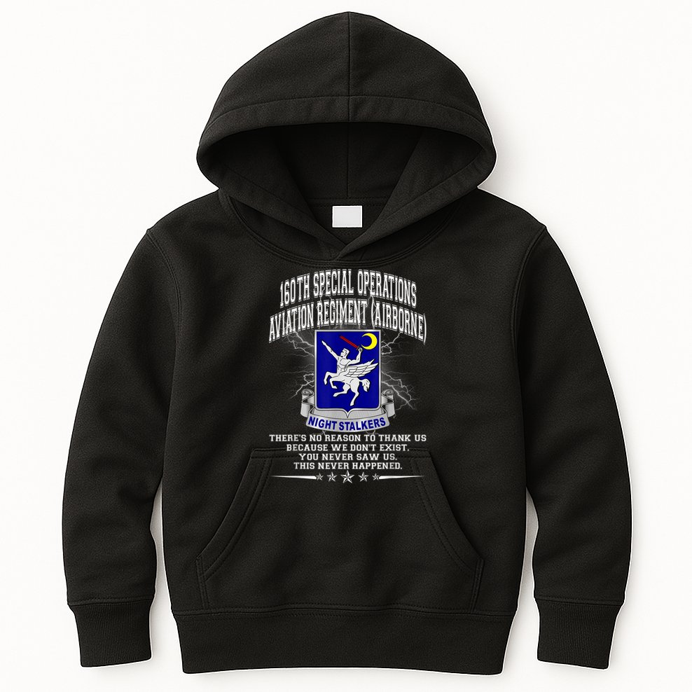 160th Special Operations Aviation Regiment Kids Hoodie