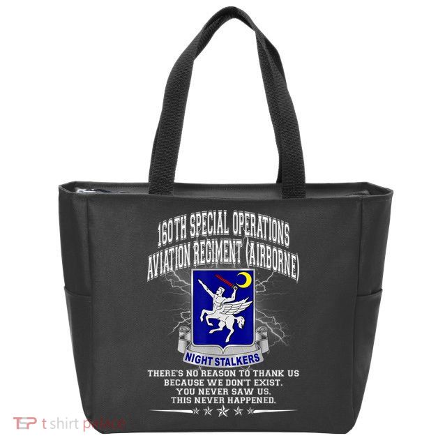 160th Special Operations Aviation Regiment Zip Tote Bag