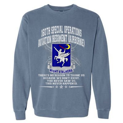 160th Special Operations Aviation Regiment Garment-Dyed Sweatshirt