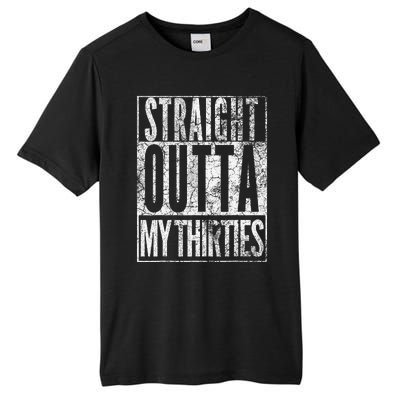 1984 Straight Outta My Thirties 40th Birthday Gift 40 Years Tall Fusion ChromaSoft Performance T-Shirt