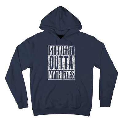 1984 Straight Outta My Thirties 40th Birthday Gift 40 Years Hoodie