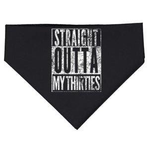 1984 Straight Outta My Thirties 40th Birthday Gift 40 Years USA-Made Doggie Bandana