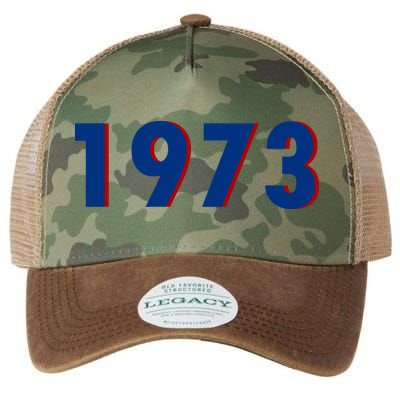 1973 Support Roe V Wade Pro Choice Pro Roe Women's Rights Legacy Tie Dye Trucker Hat
