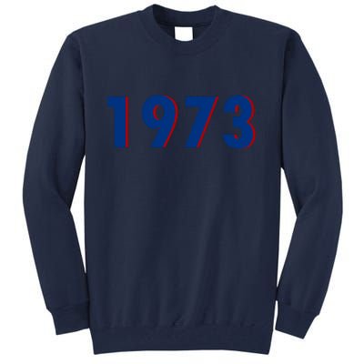 1973 Support Roe V Wade Pro Choice Pro Roe Women's Rights Tall Sweatshirt