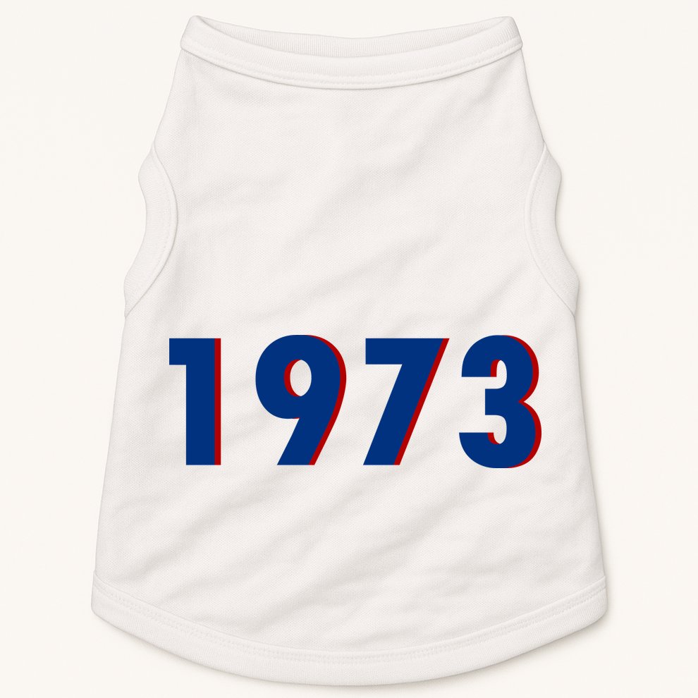 1973 Support Roe V Wade Pro Choice Pro Roe Women's Rights Doggie Tank