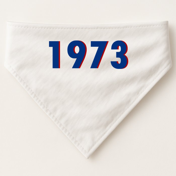 1973 Support Roe V Wade Pro Choice Pro Roe Women's Rights USA-Made Doggie Bandana