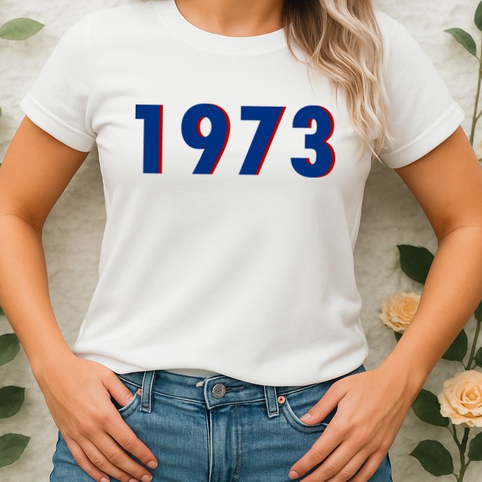 1973 Support Roe V Wade Pro Choice Pro Roe Women's Rights Womens T-Shirt