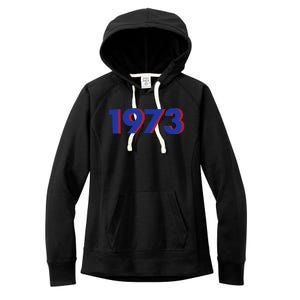 1973 Shirt 1973 Support Roe V Wade, Pro Choice, Protect Roe V Wade, Abortion Rights Are Human Rights Women's Fleece Hoodie