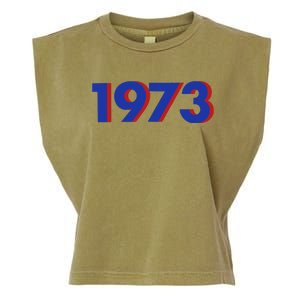 1973 Shirt 1973 Support Roe V Wade, Pro Choice, Protect Roe V Wade, Abortion Rights Are Human Rights Garment-Dyed Women's Muscle Tee