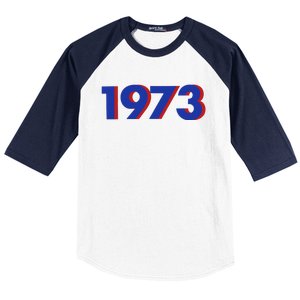 1973 Shirt 1973 Support Roe V Wade, Pro Choice, Protect Roe V Wade, Abortion Rights Are Human Rights Baseball Sleeve Shirt