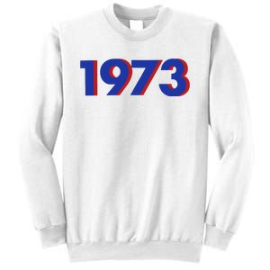 1973 Shirt 1973 Support Roe V Wade, Pro Choice, Protect Roe V Wade, Abortion Rights Are Human Rights Sweatshirt