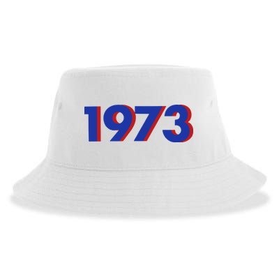 1973 Shirt 1973 Support Roe V Wade, Pro Choice, Protect Roe V Wade, Abortion Rights Are Human Rights Sustainable Bucket Hat