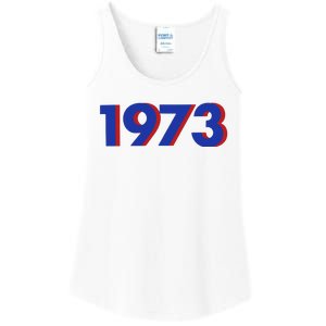 1973 Shirt 1973 Support Roe V Wade, Pro Choice, Protect Roe V Wade, Abortion Rights Are Human Rights Ladies Essential Tank