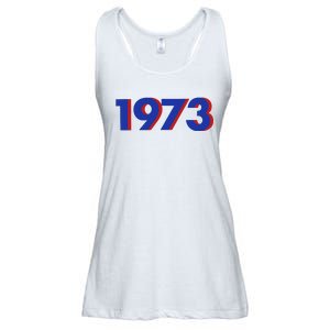 1973 Shirt 1973 Support Roe V Wade, Pro Choice, Protect Roe V Wade, Abortion Rights Are Human Rights Ladies Essential Flowy Tank