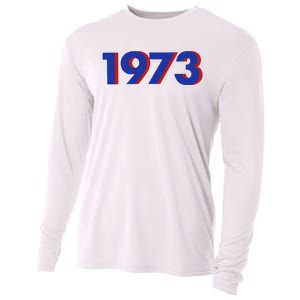 1973 Shirt 1973 Support Roe V Wade, Pro Choice, Protect Roe V Wade, Abortion Rights Are Human Rights Cooling Performance Long Sleeve Crew