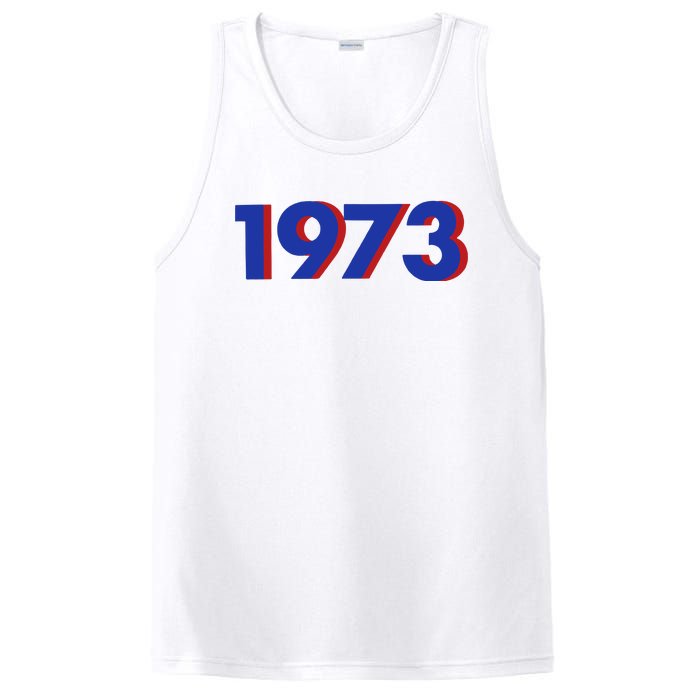 1973 Shirt 1973 Support Roe V Wade, Pro Choice, Protect Roe V Wade, Abortion Rights Are Human Rights PosiCharge Competitor Tank