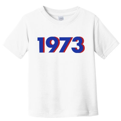 1973 Shirt 1973 Support Roe V Wade, Pro Choice, Protect Roe V Wade, Abortion Rights Are Human Rights Toddler T-Shirt