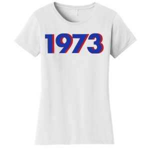 1973 Shirt 1973 Support Roe V Wade, Pro Choice, Protect Roe V Wade, Abortion Rights Are Human Rights Women's T-Shirt