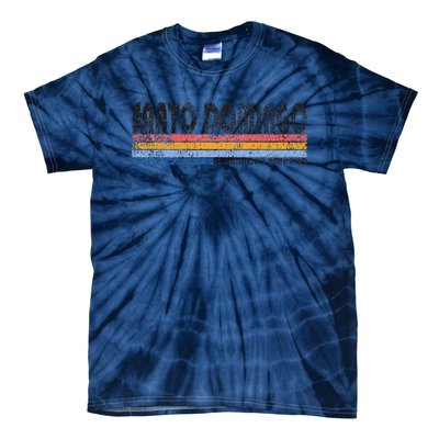 191980s Style Santo Domingo Dominican Republic Tie-Dye T-Shirt