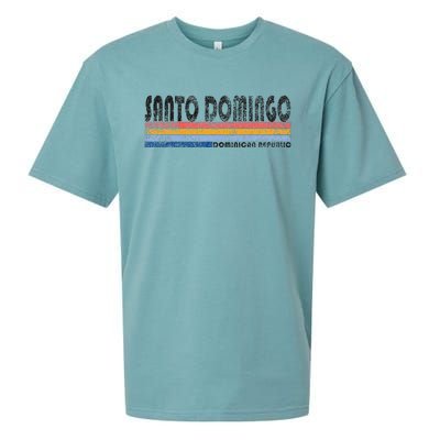 191980s Style Santo Domingo Dominican Republic Sueded Cloud Jersey T-Shirt