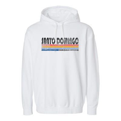 191980s Style Santo Domingo Dominican Republic Garment-Dyed Fleece Hoodie