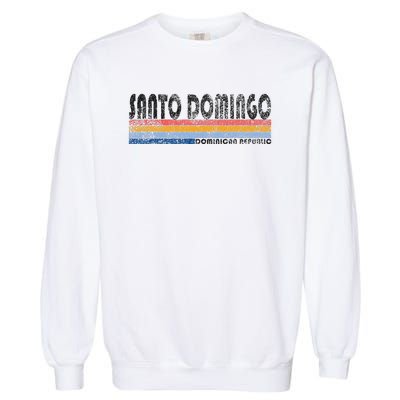 191980s Style Santo Domingo Dominican Republic Garment-Dyed Sweatshirt