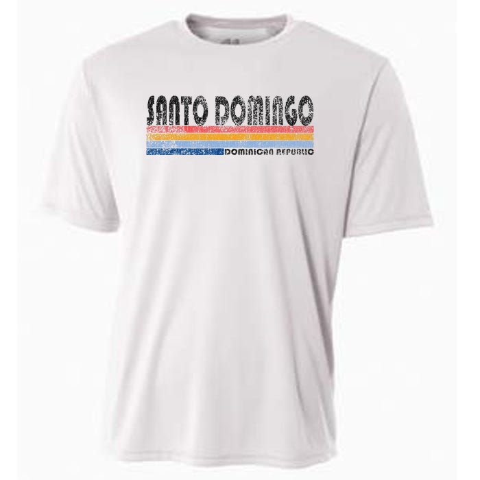 191980s Style Santo Domingo Dominican Republic Cooling Performance Crew T-Shirt