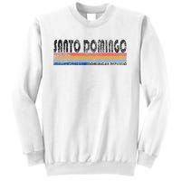 191980s Style Santo Domingo Dominican Republic Sweatshirt