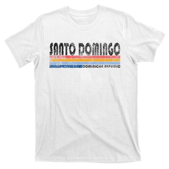 191980s Style Santo Domingo Dominican Republic T-Shirt