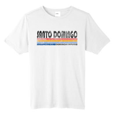 191980s Style Santo Domingo Dominican Republic Tall Fusion ChromaSoft Performance T-Shirt