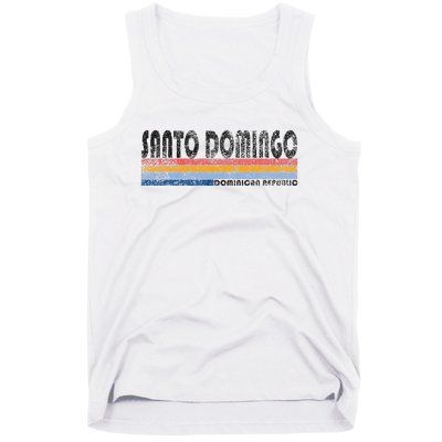 191980s Style Santo Domingo Dominican Republic Tank Top