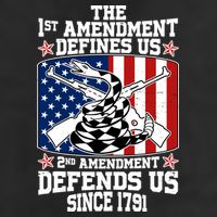 1st Amendment Defines Us 2nd Amendment Defends Us Since 1791 Adult Drive Performance Visor