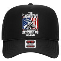 1st Amendment Defines Us 2nd Amendment Defends Us Since 1791 Trucker Hat